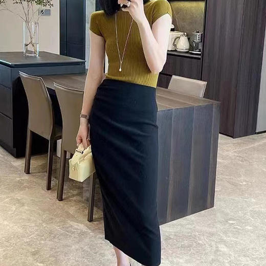 CSFS新款轻熟风气质修身上衣半身裙两件套 商品图1