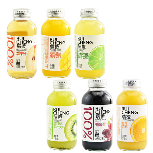 318ml瑞橙100%苹果汁 商品图1