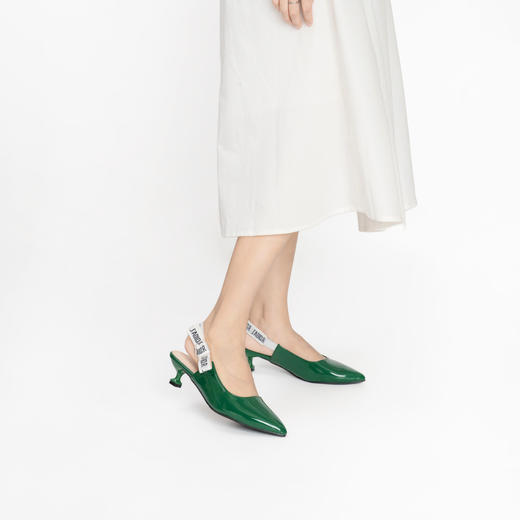 【REREJOY】 半包粗跟飞织王妃鞋 QC6381（年后72小时发货） 商品图13