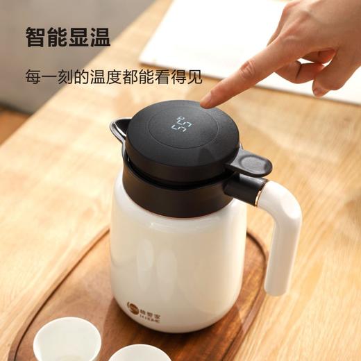 永利汇韩爱家焖茶壶家用智能测温保温壶316不锈钢便携高档焖泡壶热水壶1.0升 商品图4