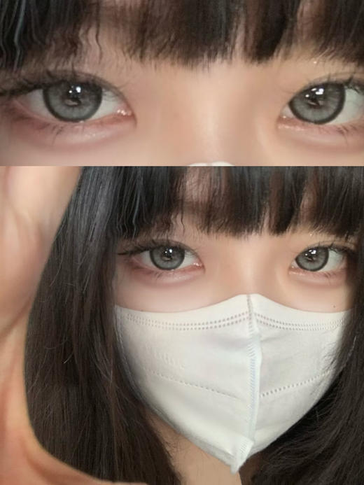 MOREALENSLAB 冰川引力 年抛 2片 14.5mm 参考着色13.8mm 基弧8.6 含水38% 韩国进口 商品图1