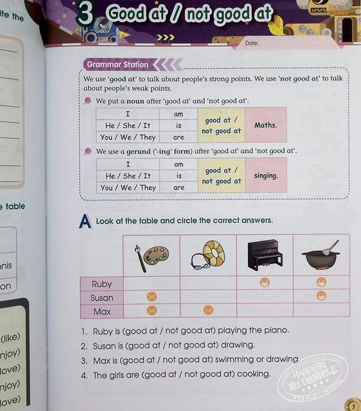 【中商原版】香港原版Athens 100 Series Grammar Elect 3B含答案Athens Education出版 商品图7