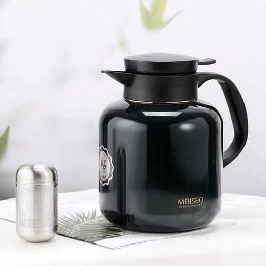 永利汇米索焖茶壶316不锈钢大容量保温带温度显示家用户外老白茶焖泡壶 商品图1