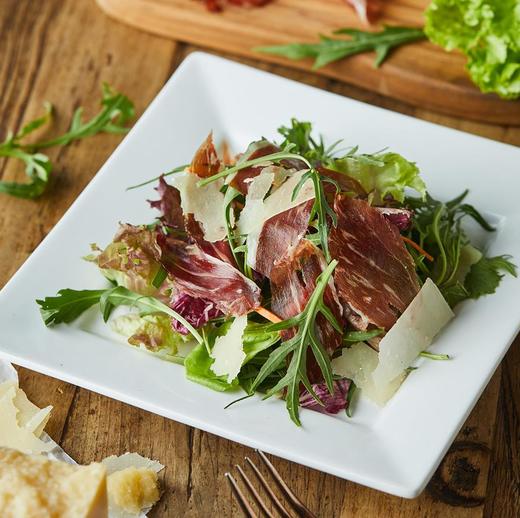 42个月橡木果饲伊比利火腿季节色拉（小） 商品图0