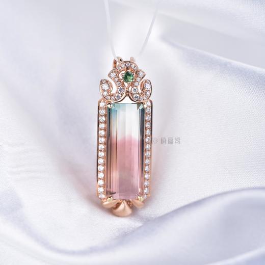 【虹彩】西瓜碧玺挂坠-CB12103051 商品图6