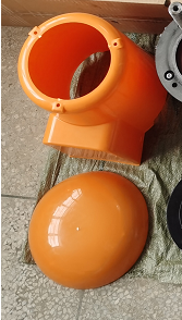 750w增氧机防水罩鱼大大定制款