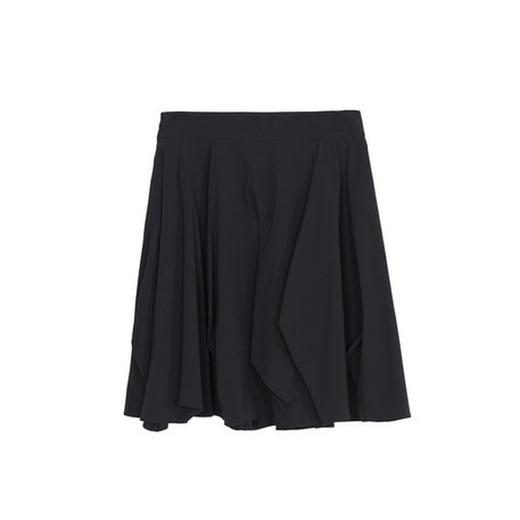 谜底半截裙不规则下摆2022秋新品立体剪裁短裙花苞裙223MB1036 商品图4