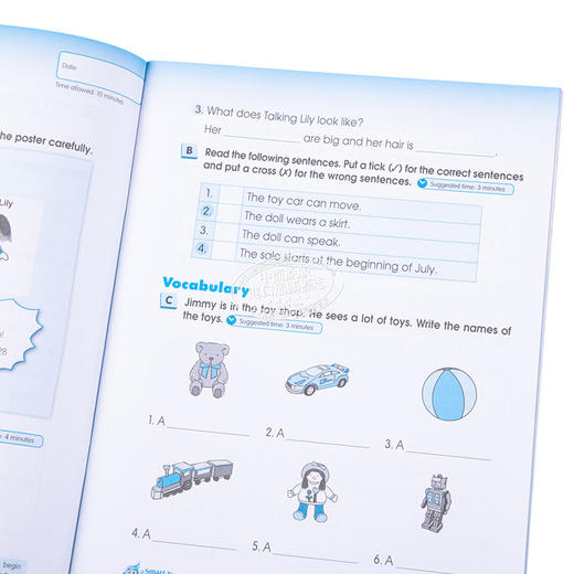 【中商原版】香港原版Quick Drills for English Exams 1B含答案小学英语练习 商品图3