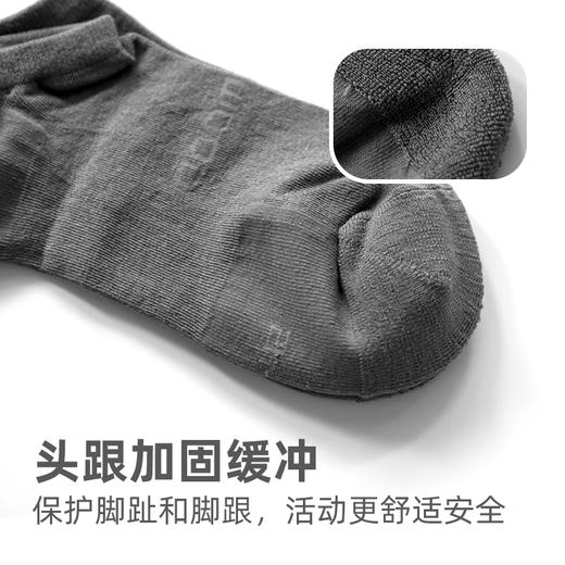 ZEALWOOD赛乐竹纤维袜子男士女船袜透气柔软运动短袜吸汗四季袜 商品图2