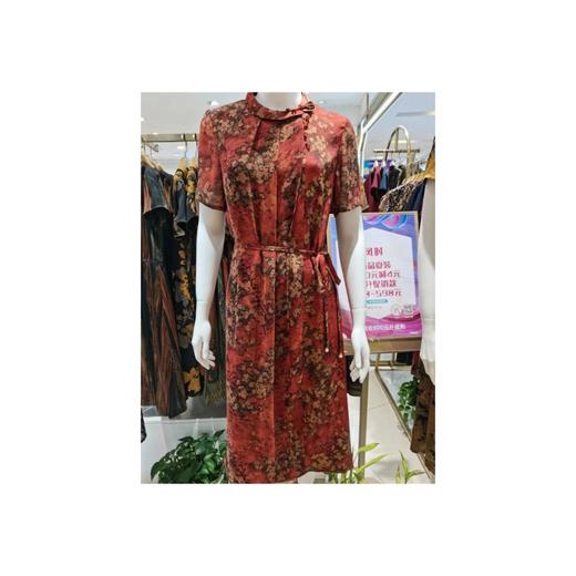 3楼女装凤时长款连衣裙 商品图0