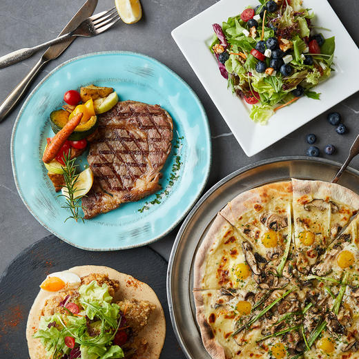 美国安格斯肋眼披萨明星套餐 USDA Choice Rib Eye & Pizza Combo 商品图0