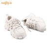 Safiya索菲娅机甲新潮绑带网面老爹鞋2022秋新款云感轻盈运动鞋SF23112409 商品缩略图7