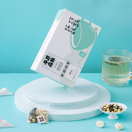 午后森林·茉莉绿茶盒装 小包装茶包1包1泡健康饮品 2盒装 10包/盒 商品图0