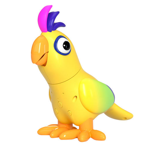 【能语言训练的捣蛋鹦鹉】JUMPHERO新品捣蛋鹦鹉学舌玩具 神奇AI人工智能 对话互答更好玩 早教故事 英文歌曲 对接如流 商品图4