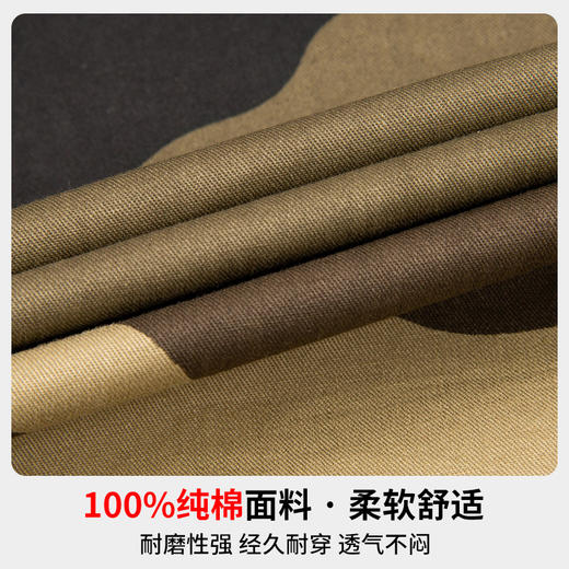 夏季纯棉降温风扇服男款带风扇的衣服充电户外工地工作服可拆工衣 商品图4