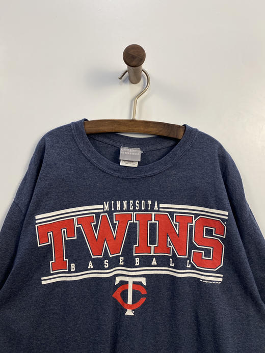 Y2K Vintage 厚款 
MLB 美国职业棒球大联盟 短袖T恤 _SST(L) 商品图0