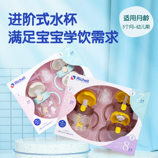 利其尔进阶型儿童学饮杯套装 商品图0