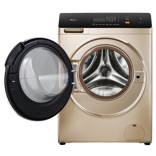 惠而浦（Whirlpool）10公斤家用大容量全自动变频滚筒洗烘一体洗衣机BLDC电机臭氧除菌螨CWD052204COG 商品图5