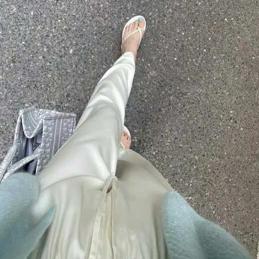 【Meidou studios 梅豆】2022新款明星同款汤汤裤醋酸真丝面料丝滑轻软舒爽空气感7色可选 商品图1