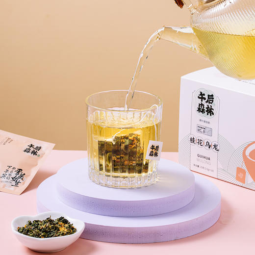 午后森林·桂花乌龙盒装 小包装茶包1包1泡健康饮品 2盒装 10包/盒 商品图4
