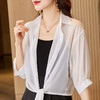慵懒宽松，设计感小众上衣外搭薄款防晒开衫外套TYL-3313 商品缩略图2