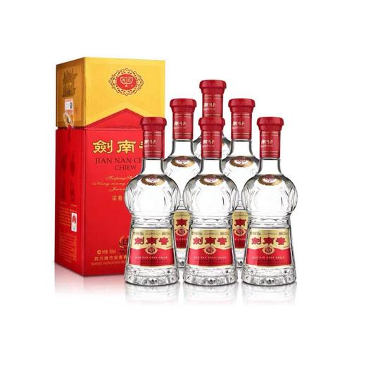 白酒 浓香型剑南春52° 500ml*6 商品图0