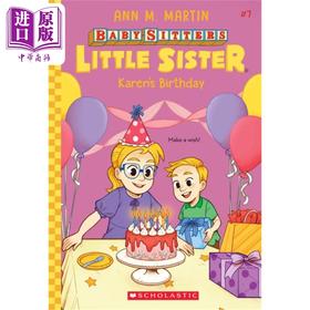 【中商原版】保姆俱乐部之小保姆 第7卷 Karens Birthday Baby-Sitters Little Sister 7 英文原版 Ann M Martin