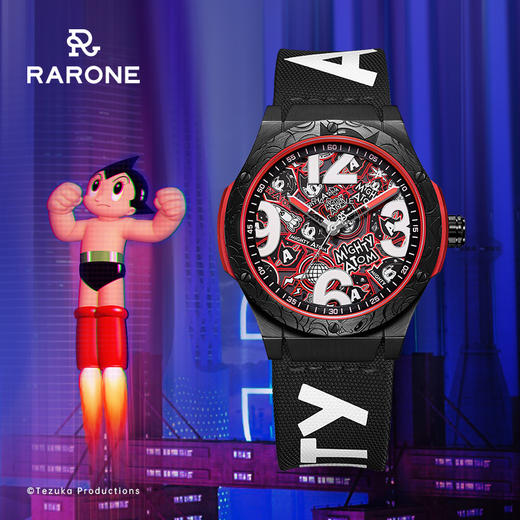 铁壁阿童木联名雷诺手表 潮流自动机械表 商品图1