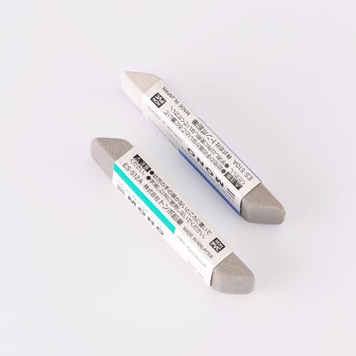 日本蜻蜓TOMBOW磨砂橡皮ES-510A钢笔圆珠笔沙两用橡皮 商品图3