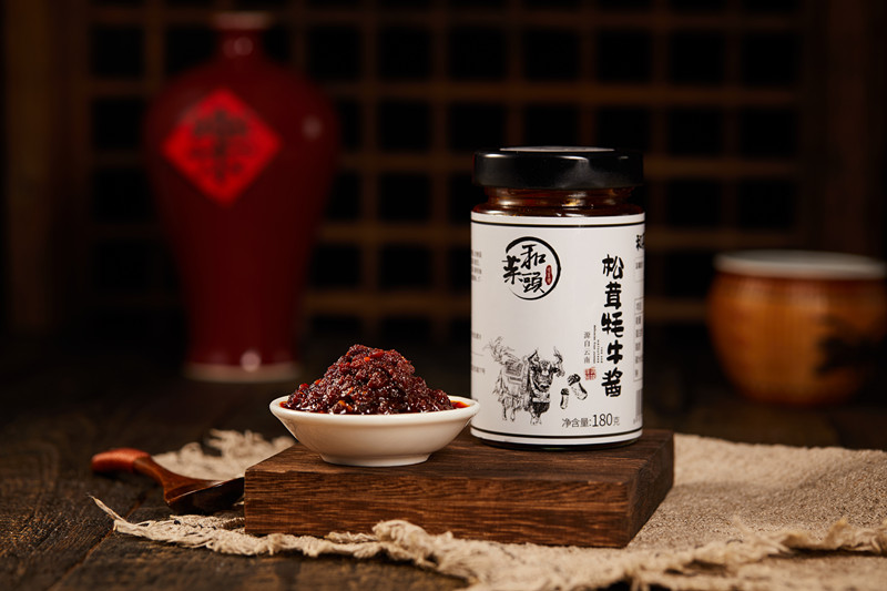 松茸牦牛酱 180克一瓶装