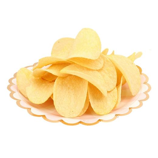 墨西哥进口乐事stax原味/烧烤味大波浪薯片桶装休闲膨化零食品 商品图1