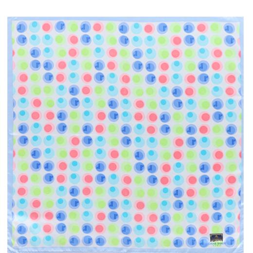 韩国品牌（桑蚕丝棉）印花小方巾 F165 F166 上 商品图5