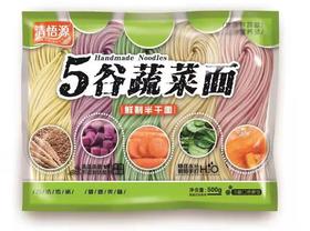 【严选】河北清悟源多彩蔬菜面400g*3袋