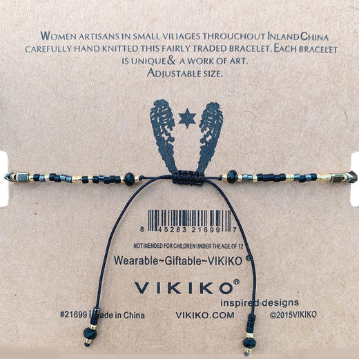 【VK系列 / 帝王石系列】VIKIKO日本 天然石 / 天然粉晶 细手链绳编织珠串 15cm-25cm 商品图2