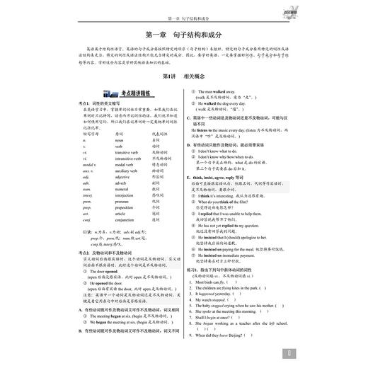高中英语语法通霸（附答案与解析2022版）/朱振斌/浙江大学出版社 商品图1