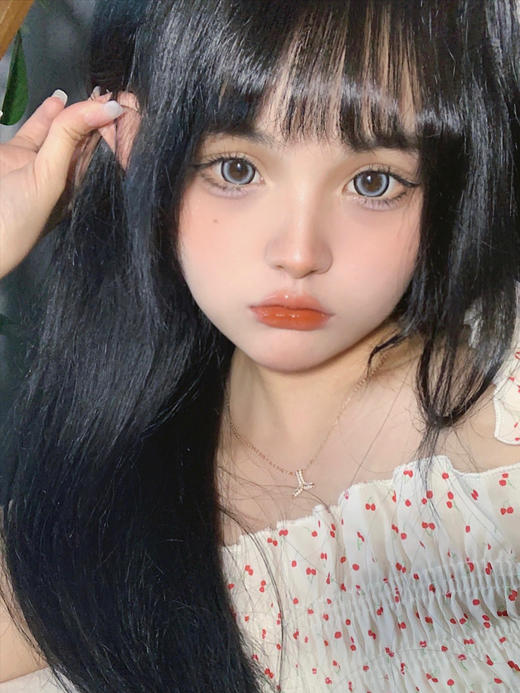 年抛 奶油多士 sheepcon  大直径14.5 着色14.4 (同品牌多副更划算 选款色板在详情页)灰色混血美瞳 商品图7