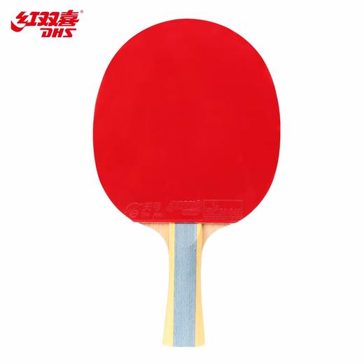 红双喜6 星横拍双面反胶乒乓球拍H6002/直拍H6006 商品图3