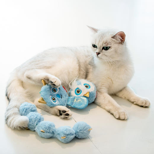 猫玩具逗猫棒毛绒铃铛磨牙棒逗猫小猫老鼠宠物猫咪用品逗猫神器 商品图2