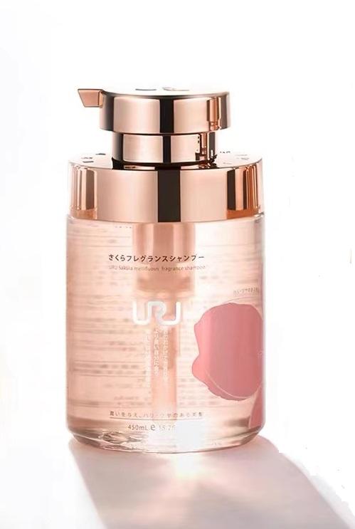 URU晚樱花漾香氛洗发露450ml 商品图0