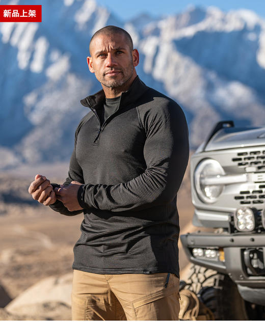 5.11新品斯特拉托斯1/4拉链卫衣511户外休闲秋冬保暖男72235 商品图0