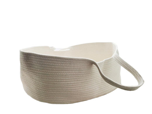 【随时随地 守护宝宝睡眠】 ins新款纯棉手提婴儿篮 手提篮轻便携式婴儿外出睡篮 创意婴儿床 商品图6