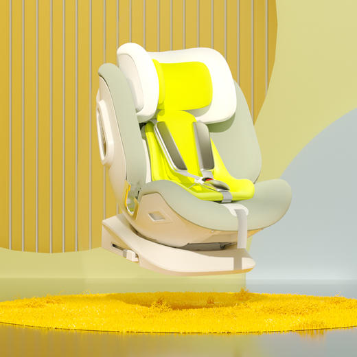 COOGHI酷骑太空舱儿童安全座椅0-12岁汽车椅可坐躺 商品图0