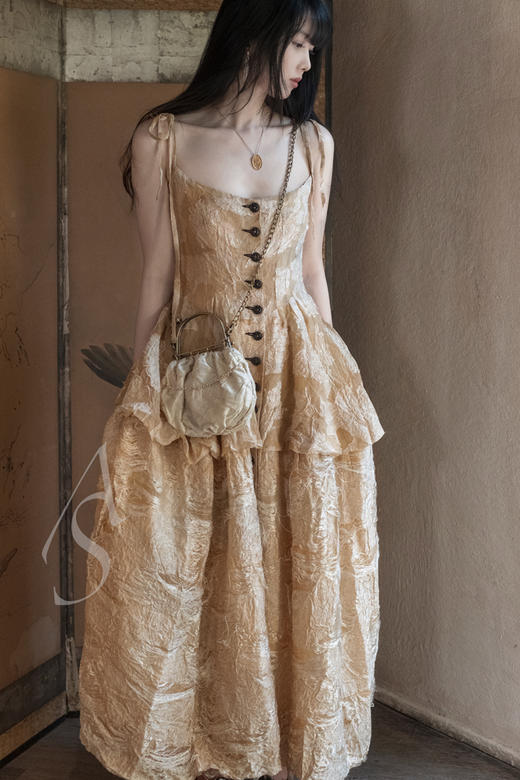 Aokinside   纯银/金色鸢尾银币项链 商品图4