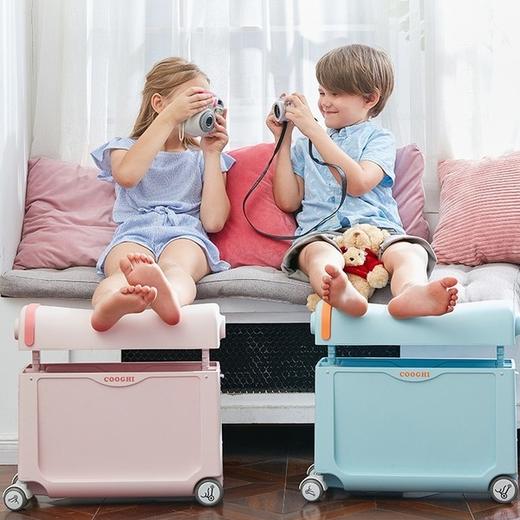 COOGHI酷骑儿童行李箱可坐可骑拉杆箱  商品图1