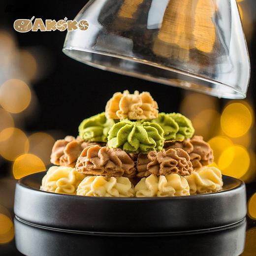 AKOKO 经典三味曲奇饼干68g 网红零食法式经典原味曲奇饼干 商品图1