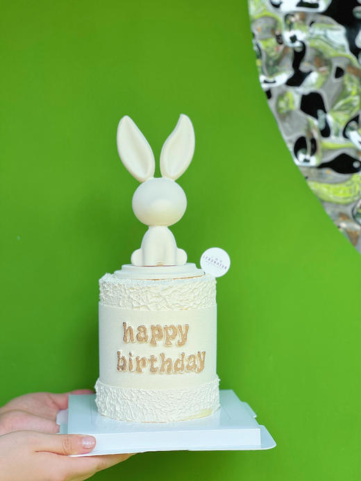HAPPY 兔 U · 奶油霜蛋糕 （颜色可改） 商品图1