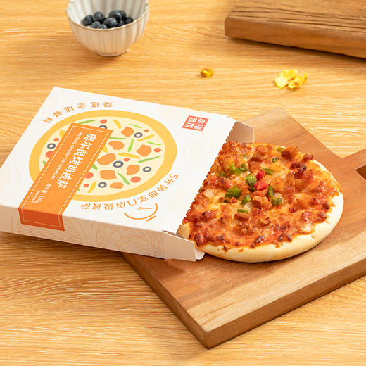 【3盒59.9元超值尝鲜】超值自烤披萨套餐，奥尔良烤鸡披萨，马苏里拉芝士搭配大块奥尔良鸡腿肉，香浓芝士注入灵魂 满口肉香好满足（厦门） 商品图1