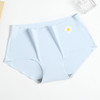 【石墨烯黑科技】无痕冰丝内裤女甜美小雏菊石墨烯裆快速干透纤薄无感柔滑凉感女士抗jun中腰透气少女三角内裤 商品缩略图6