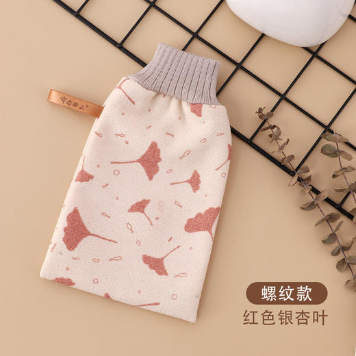 【搓泥不累 双面纯棉不打滑】印花搓背澡巾双面加厚成人洗澡巾去泥搓背洗澡布家用沐浴用品 商品图8