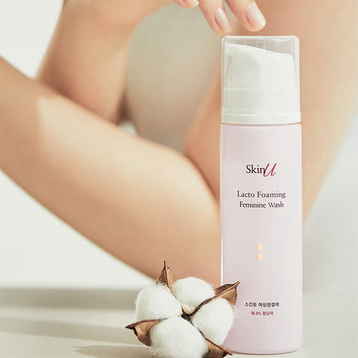 【10.10现货秒发】爱茉莉SkinU益生菌泡沫温和女性私处护理液140ml 商品图3